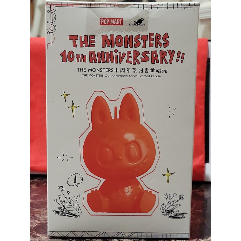 Pop mart The Monsters 10th Anniversary Series Scented Candle Confirmed Zimomo